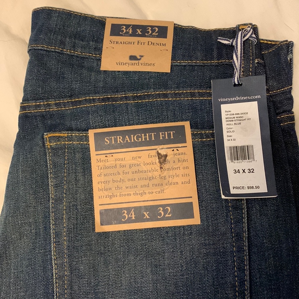 Vineyard Vines Straight Fit Jeans - 34x32
